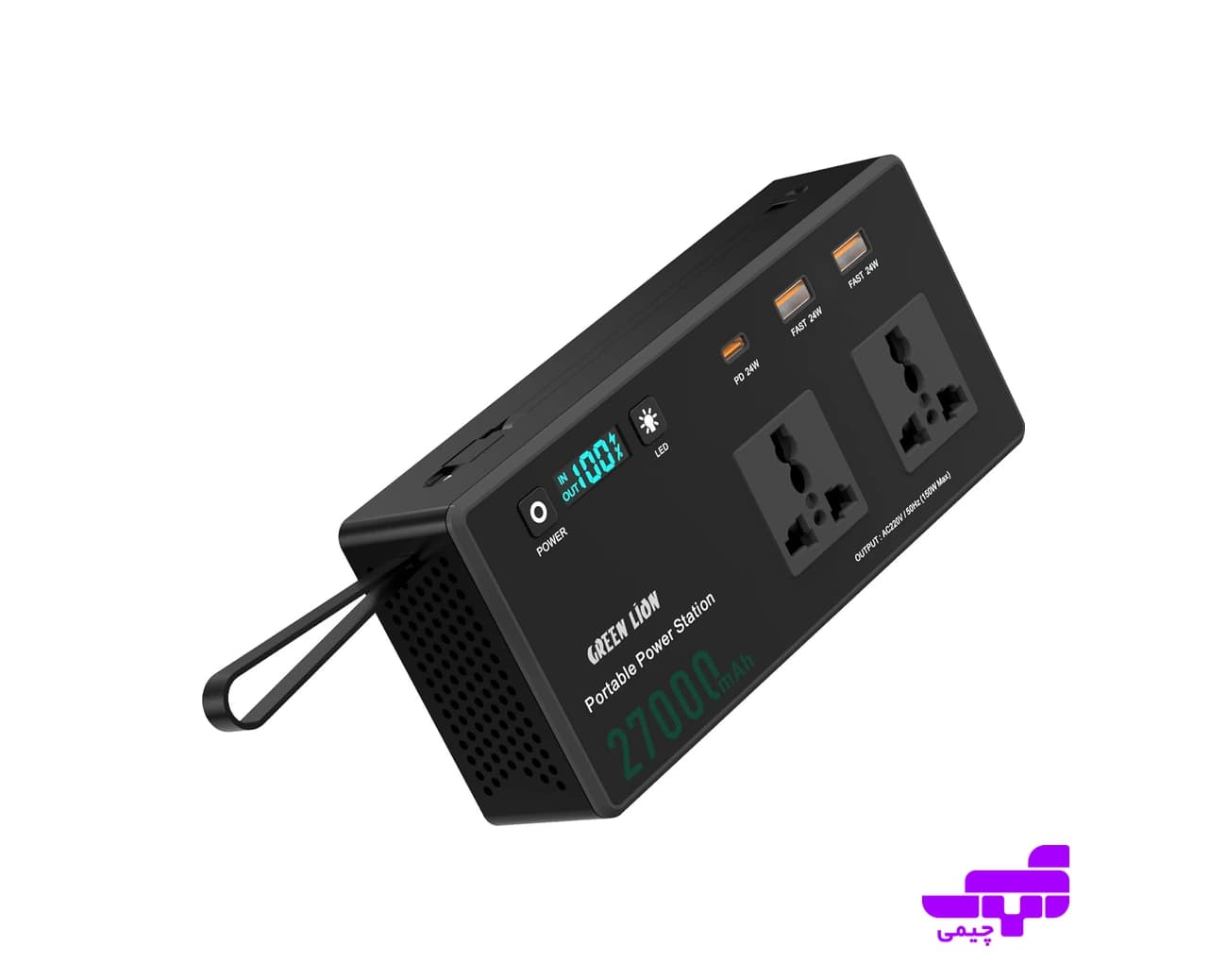 پاوربانک و پاوراستیشن گرین لاین مدل Green Lion Volt Mate 27000mAh Power Station