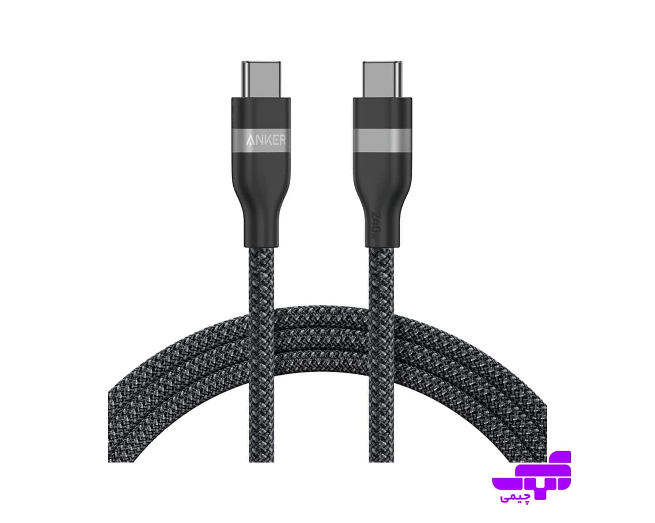 کابل شارژ انکر مدل Anker 240W USB-C to USB-C Cable A82E2، تصویر ۱ از ۶