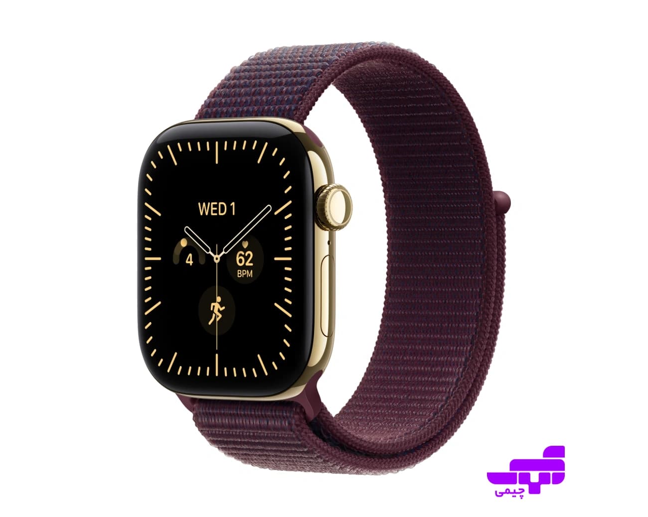 ساعت هوشمند اپل مدل Apple Watch Series 12 42mm (Titanium)، تصویر ۱ از ۲